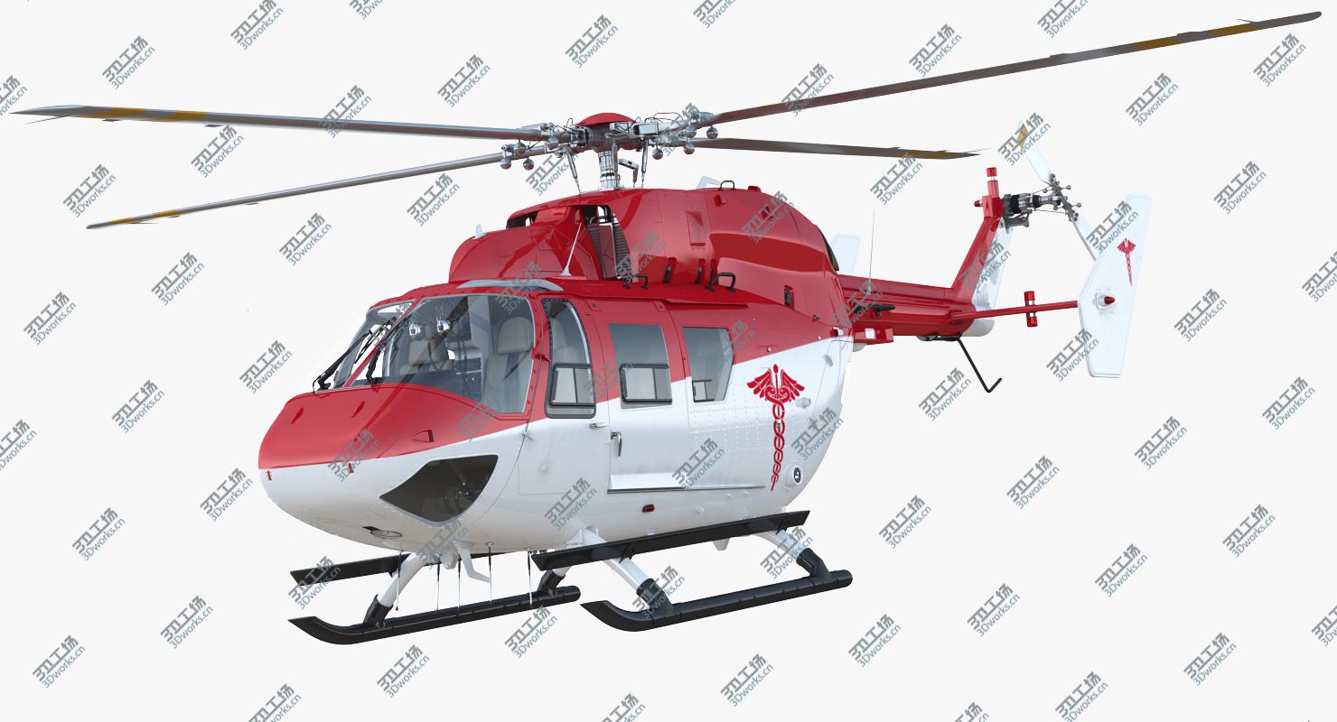 images/goods_img/202105073/Kawasaki BK 117 Air Ambulance Helicopter 3D/2.jpg